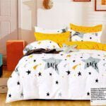 160×200 Gultas veļas komplekts LUNA HOME ar palagu/ 100% kokvilna satīns