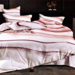 160×200 Gultas veļas komplekts by MILANO ar palagu/ 100% KOKVILNA SATĪNS