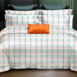 140×200 Gultas veļas komplekts by Milano ar palagu/ 100% KOKVILNA SATĪNS