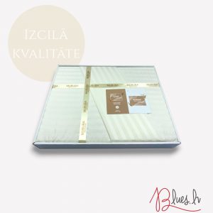 160×220 Turcijas gultas veļas komplekts by MUBUBA EXCLUSIVE COLLECTION De Lux Satin (Krem) - Image 6