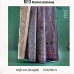 Gultas pārklājs/pleds MARIE CLAIRE PARIS Geo (battaniye) 150×200 cm