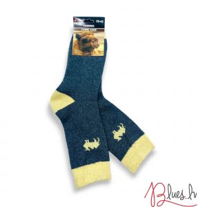 Kamieļa vilnas thermo zeķes (pelēkas) - Image 2