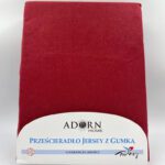 200×220 Palags ar gumiju by Adorn Home Turcija (bordo) 100% kokvilna