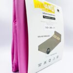 160×200 Palags ar gumiju by Milano Zone (rozā)