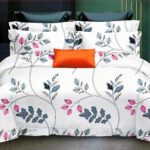 140×200 Gultas veļas komplekts by Milano ar palagu/ 100% KOKVILNA SATĪNS