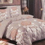 160×200 Gultas veļas komplekts by MILANO ar palagu/ 100% KOKVILNA SATĪNS