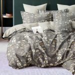 180×200 Gultas veļas komplekts by Milano ar palagu/ 100% KOKVILNA SATĪNS