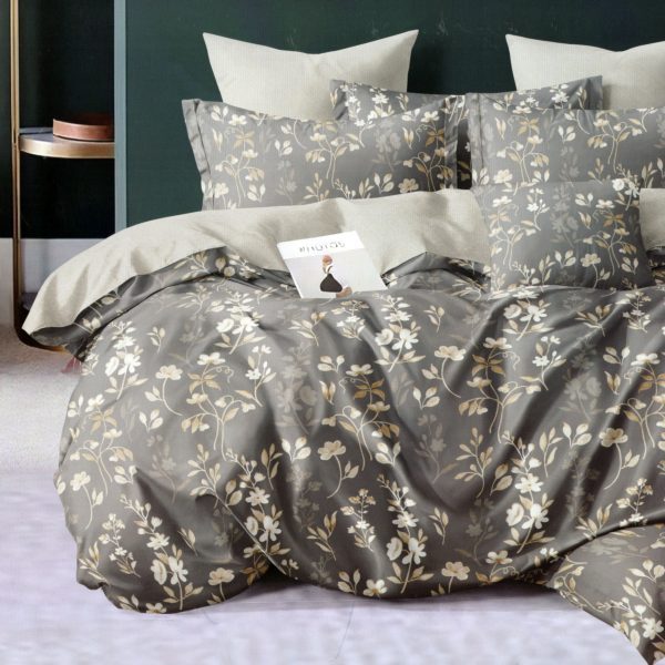 180×200 Gultas veļas komplekts by Milano ar palagu/ 100% KOKVILNA SATĪNS