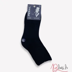 Kokvilnas vīriešu zeķes (melnas) PESAIL