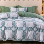 200x220 Gultas veļas komplekts by MILANO ar palagu/ 100% KOKVILNA SATĪNS