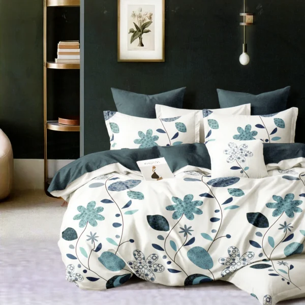 200×220 Gultas veļas komplekts by Luna Home ar palagu/ 100% KOKVILNA SATĪNS