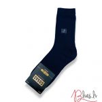 COSAS Siltas ikdienas kokvilnas vidēja biezuma vīriešu zeķes (melnas)