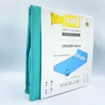 160×200 Palags ar gumiju by Milano Zone (zaļš)