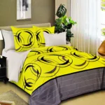 160×200 Gultas veļas komplekts by LUNA HOME ar palagu/ 100% KOKVILNA SATĪNS