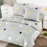 160×200 Gultas veļas komplekts LUNA HOME ar palagu/ 100% Kokvilna satīns