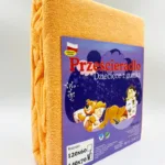 Fotte bērnu kokvilnas palags ar gumiju 70×140 cm (oranžs)