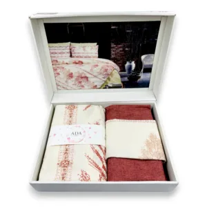 200×220 Turcijas gultas veļas komplekts Ranforce by ADA HOME - Image 2