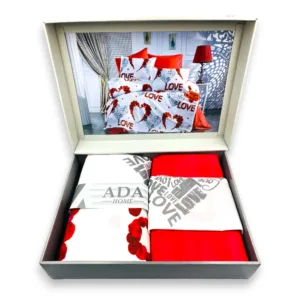 200×220 Turcijas gultas veļas komplekts Ranforce by ADA HOME - Image 3