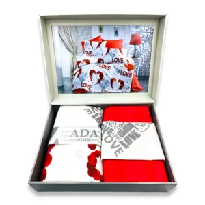 200×220 Turcijas gultas veļas komplekts Ranforce by ADA HOME - Image 2