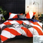 160×200 Gultas veļas komplekts LUNA HOME ar palagu/ 100% Kokvilna satīns