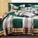 200x220 Gultas veļas komplekts by MILANO ar palagu/ 100% KOKVILNA SATĪNS