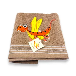 Vidēja lieluma vannas dvielis DRAKONS 50×90 cm - Image 2