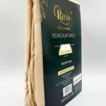 90×200 Palags ar gumiju by Paris Home Textiles (bēšs)