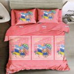 140×200 Bērnu gultas veļas komplekts by Milano ar palagu/ 100% KOKVILNA SATĪNS