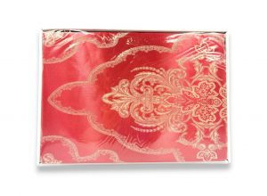 160×200 LUKS Klases Zīda gultas veļas komplekts ar palagu (bordo) - Image 3