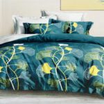 160×200 Gultas veļas komplekts by MILANO ar palagu/ 100% KOKVILNA SATĪNS