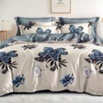 160×200 Gultas veļas komplekts by MILANO ar palagu/ 100% KOKVILNA SATĪNS