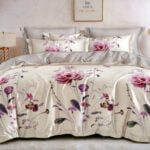 200x220 Gultas veļas komplekts by MILANO ar palagu/ 100% KOKVILNA SATĪNS