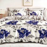 200x220 Gultas veļas komplekts by MILANO ar palagu/ 100% KOKVILNA SATĪNS