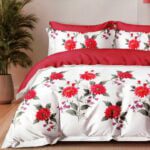 200x220 Gultas veļas komplekts by MILANO ar palagu/ 100% KOKVILNA SATĪNS