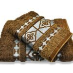 Vannas dvielis Langhuayu ar rakstu/100% kokvilna