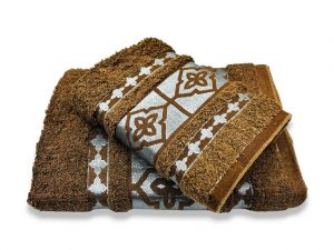 Vannas dvielis Langhuayu ar rakstu/100% kokvilna