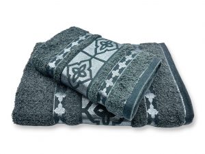 Vannas dvielis Langhuayu ar rakstu/100% kokvilna