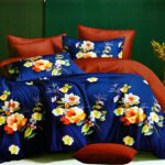 140×200 Gultas veļas komplekts by Milano ar palagu/ 100% KOKVILNA SATĪNS