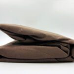 160×200 Palags ar gumiju by Mylano Brown Exclusive Collection /100% KOKVILNA SATĪNS (brūns)