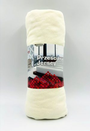 100×200 Trikotāžas palags ar gumiju Jersey 100% kokvilna (Šampanieša) - Image 2