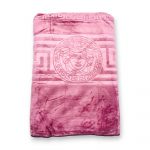 Luks klases vannas dvielis Versace Bordo 70×140 cm (liela izmēra)