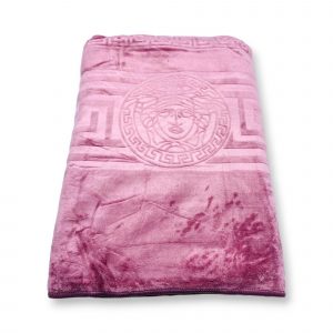 Luks klases vannas dvielis Versace Bordo 70×140 cm (liela izmēra) - Image 2