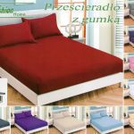 90×200 Palags ar gumiju by Fashion Home Textiles / 100% kokvilna satīns (gaiši bēšs) (Kopija)