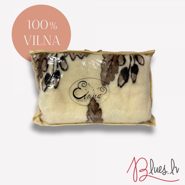 100% Aitas vilnas pleds no Eluna 200×220 cm - Image 1