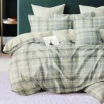 220x240 King Size Gultas veļas komplekts by MILANO ar palagu/ 100% kokvilna satīns