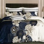 200×200 Gultas veļas komplekts by Milano ar palagu/ 100% kokvilna satīns