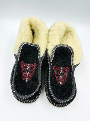 Filca mājas cības/zabāki ar aitas vilnu - Image 4