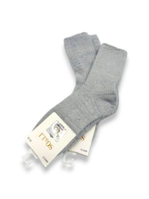 Ūdeles vilnas/norkas zeķes (gaiši pelēkas)