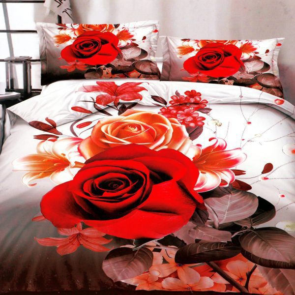 200x220 Gultas veļas komplekts by Milano ar palagu/ 100% kokvilna satīns