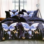 200x220 Gultas veļas komplekts by Milano ar palagu/ 100% kokvilna satīns